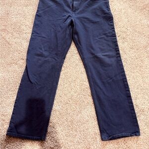 Banana Republic Dark Blue Traveler Pants 38X32
